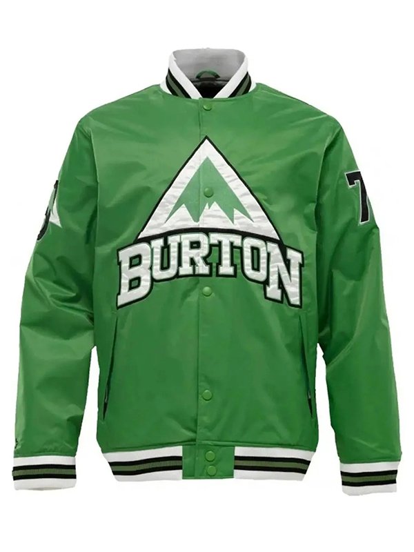 Burton X Snowboard Green Jacket