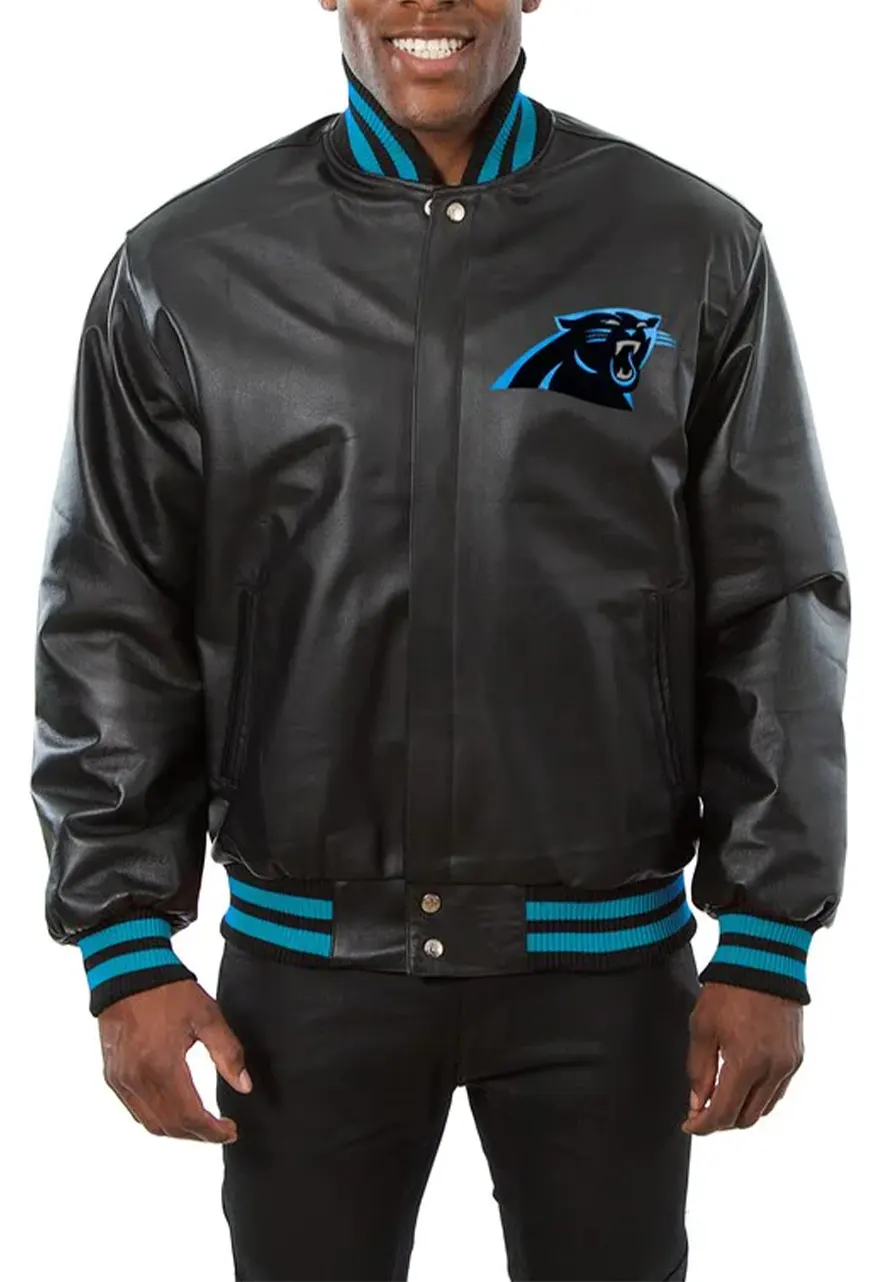 Carolina Panther Leather Jacket