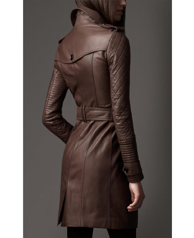 Stana Katic Castle Kate Beckett Leather Coat