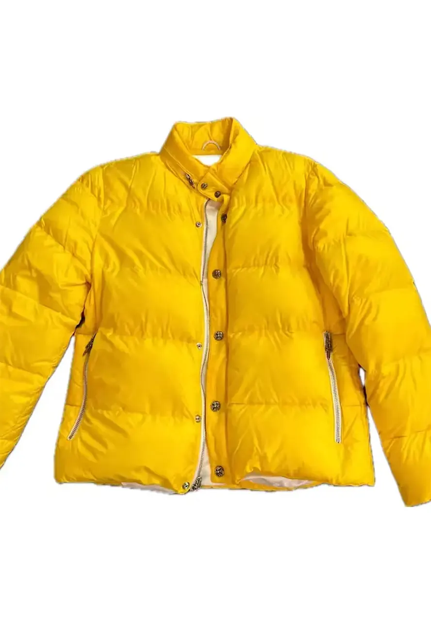 Chrome Hearts Puffer Down Yellow Jacket