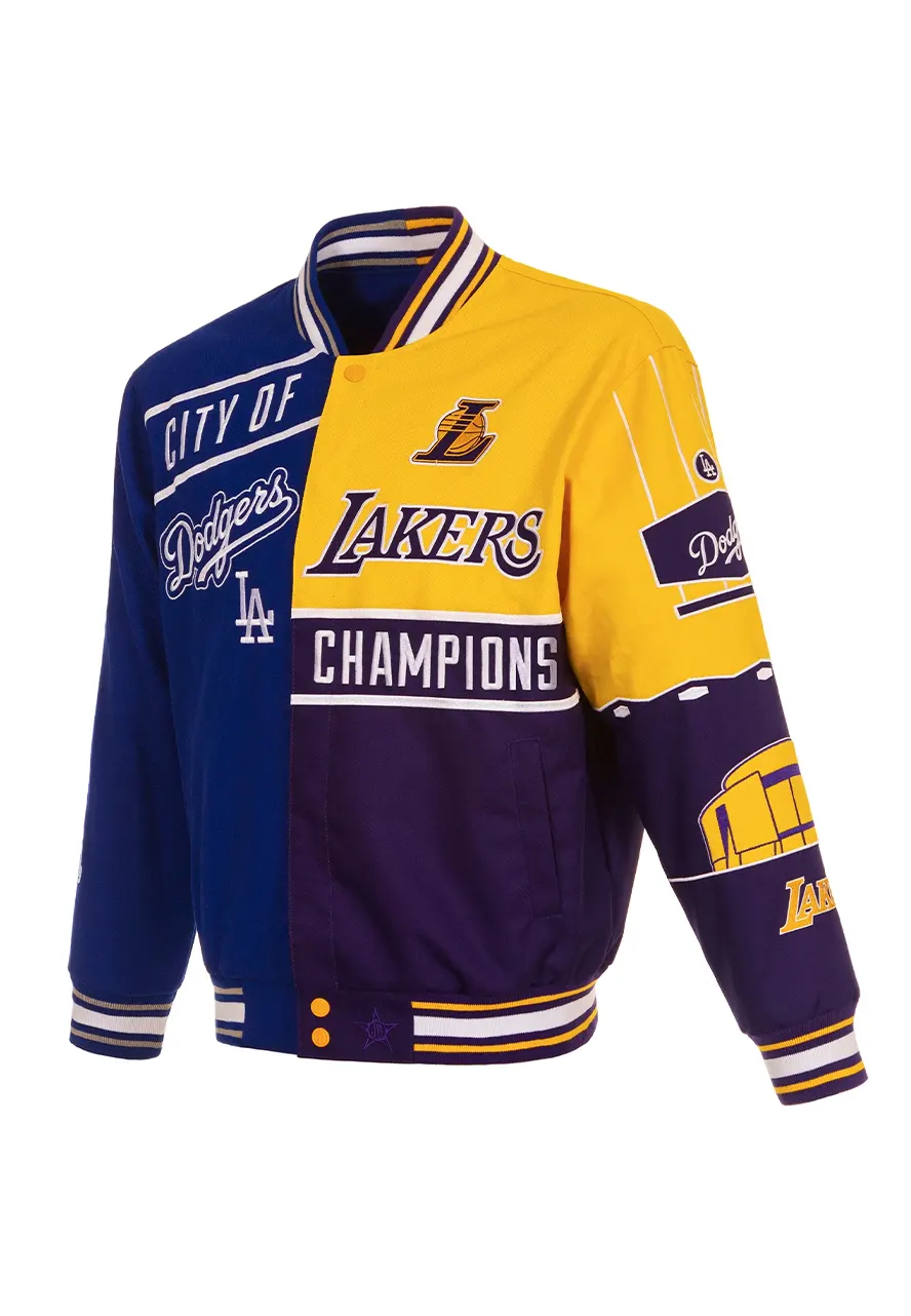 City Of Champions Lakers Dodgers Jacket