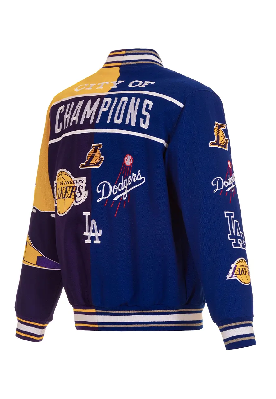 City Of Champions Lakers Dodgers Jacket