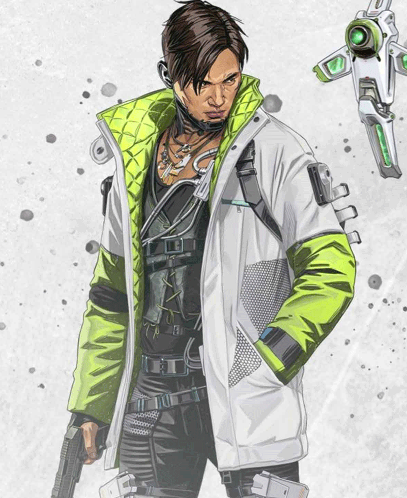 Crypto Apex Legends Season 3 Leather Jacket Crypto Apex Legends Season 3 Leather Jacket