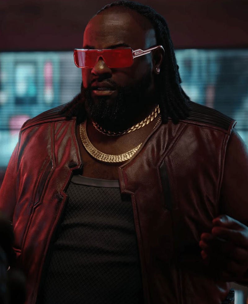 Cyberpunk 2077 Game 2020 Dexter Deshawn Leather Vest