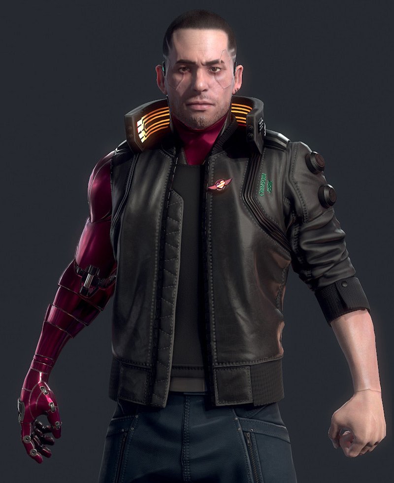 Cyberpunk 2077 Night City Dreamer Bomber Leather Jacket