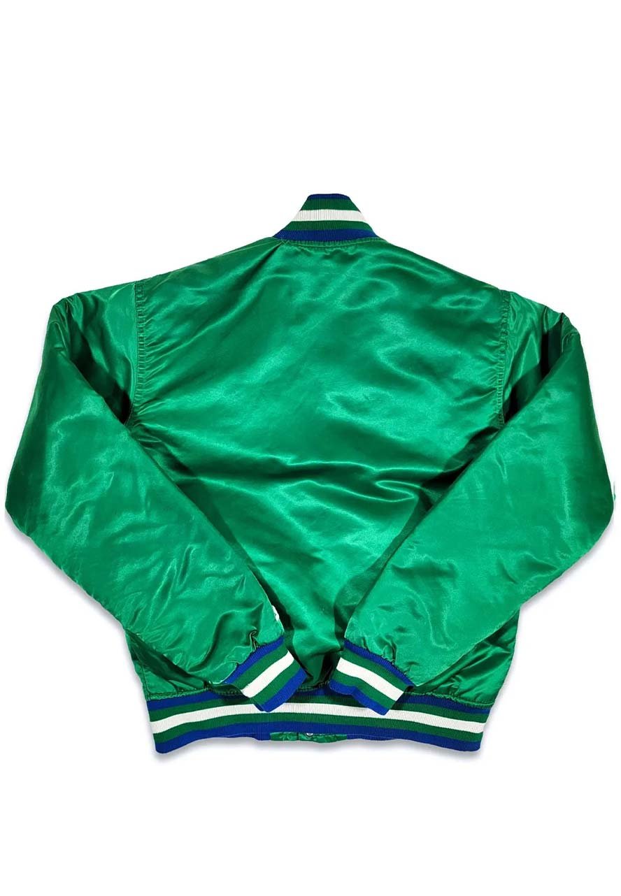 Dallas Mavericks Green Bomber Jacket