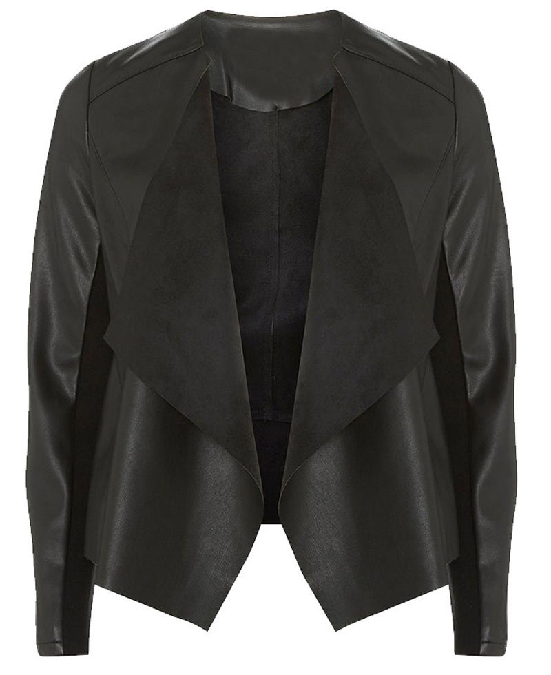 Danielle Panabaker The Flash Season 05 Black Leather Jacket