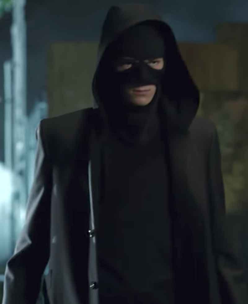 David Mazouz Gotham Season 5 Coat with Hoodie