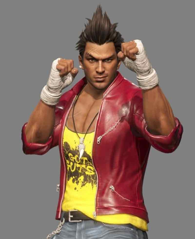 Diego Dead Or Alive 6 Leather Jacket
