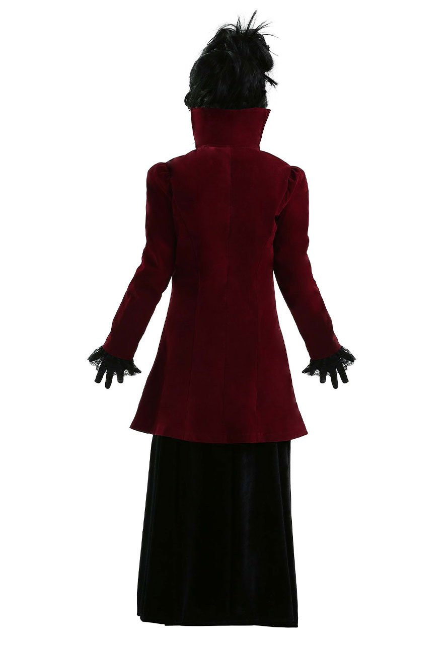 Delightfully Dreadful Vampiress Red Coat