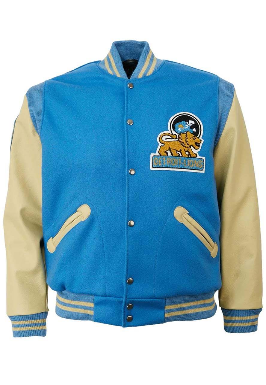 Detroit Lions Matthew Stafford 9 Varsity Jacket