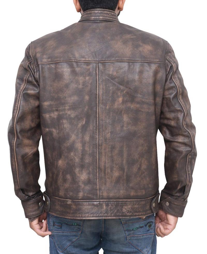 Lucas Till Macgyver Leather Jacket 