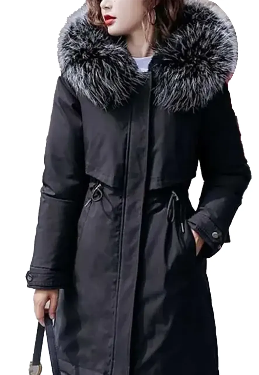 Evalyn Long Parka Winter Coat