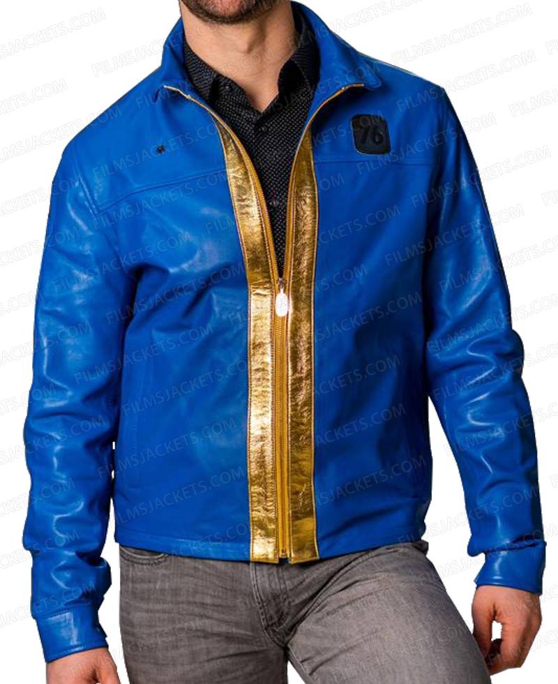 Fallout 76 Vault Leather Jacket 