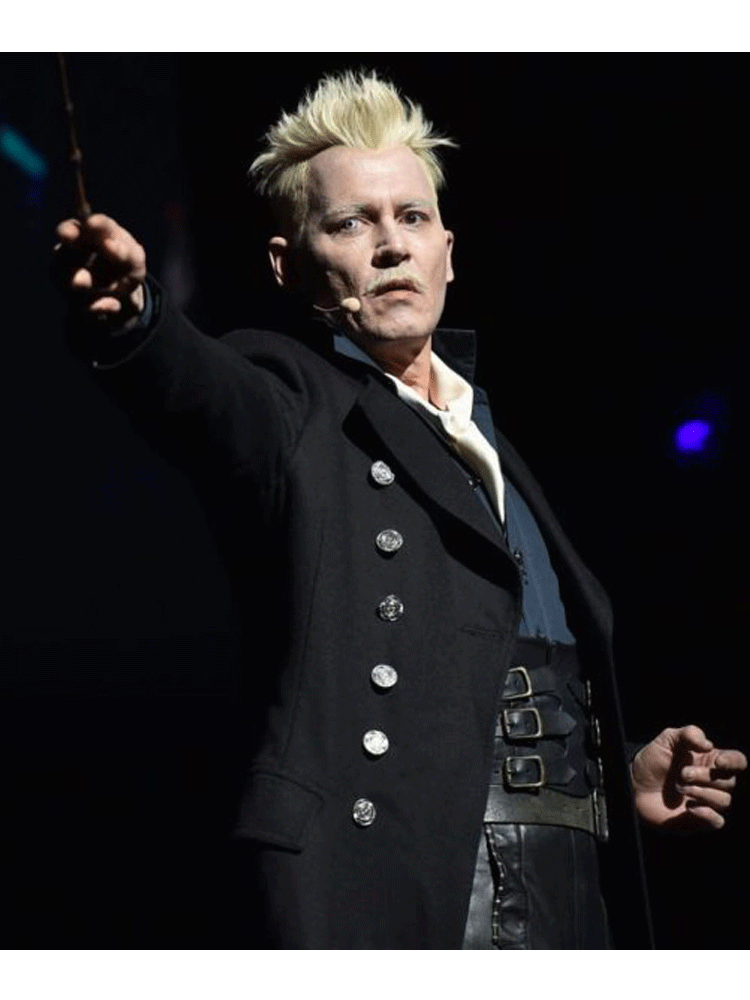 Gellert Grindelwald Fantastic Beasts Johnny Depp Coat