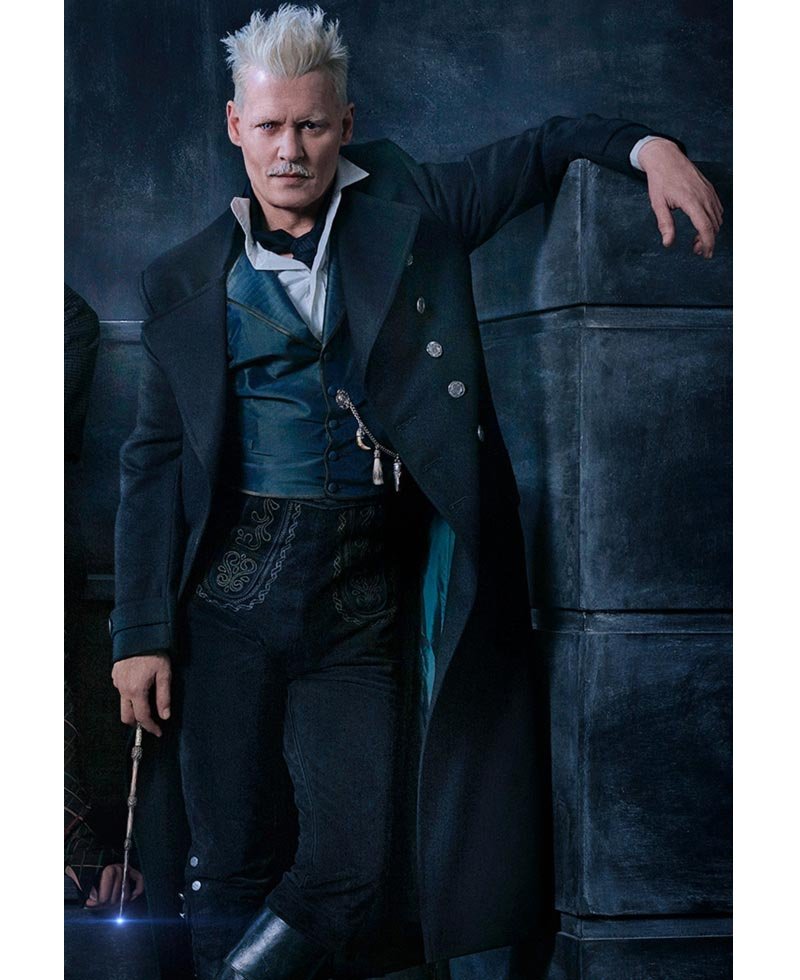 Gellert Grindelwald Fantastic Beasts Johnny Depp Coat