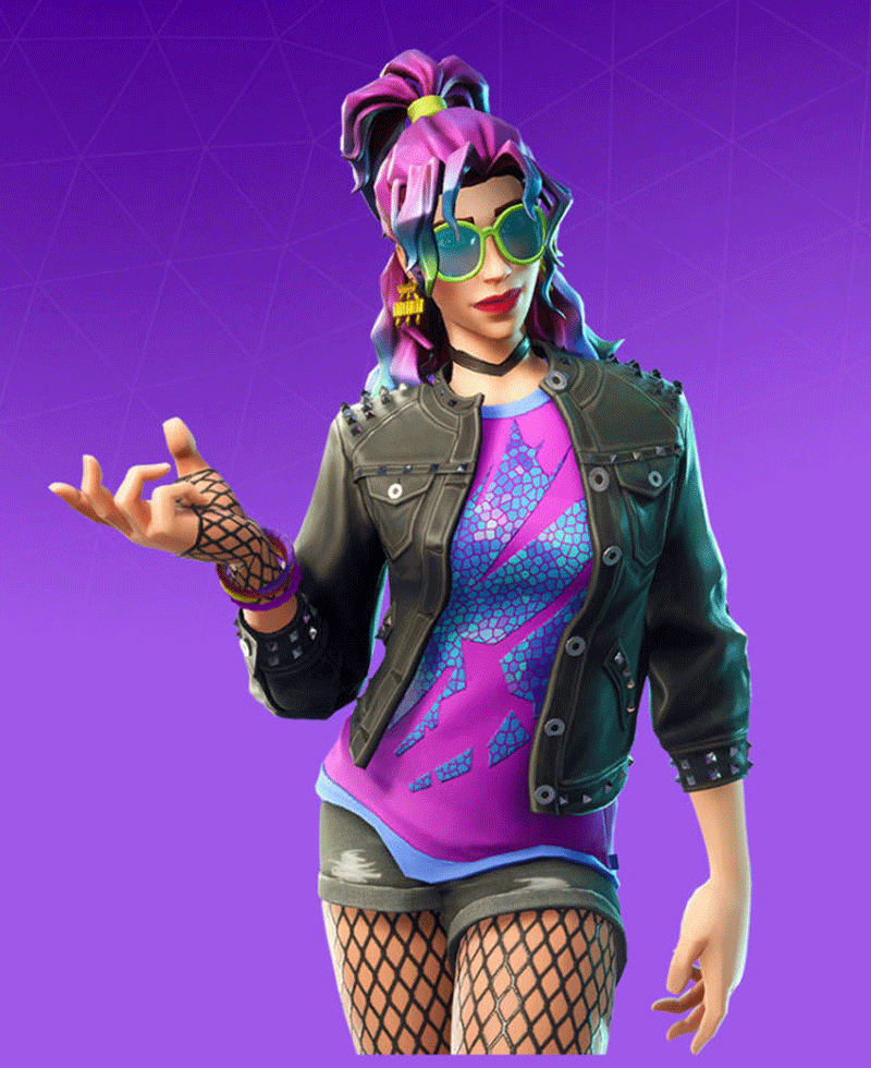 Synth Star Skin Fortnite Leather Jacket