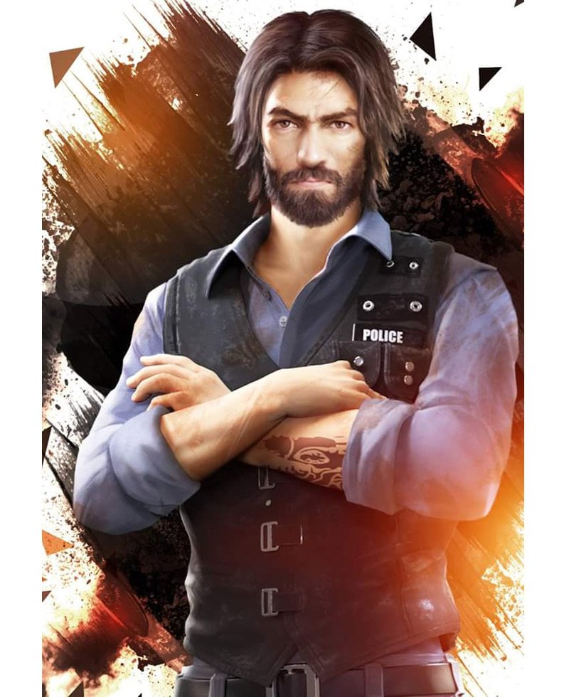 Garena Free Fire Andrew Suede Leather Vest