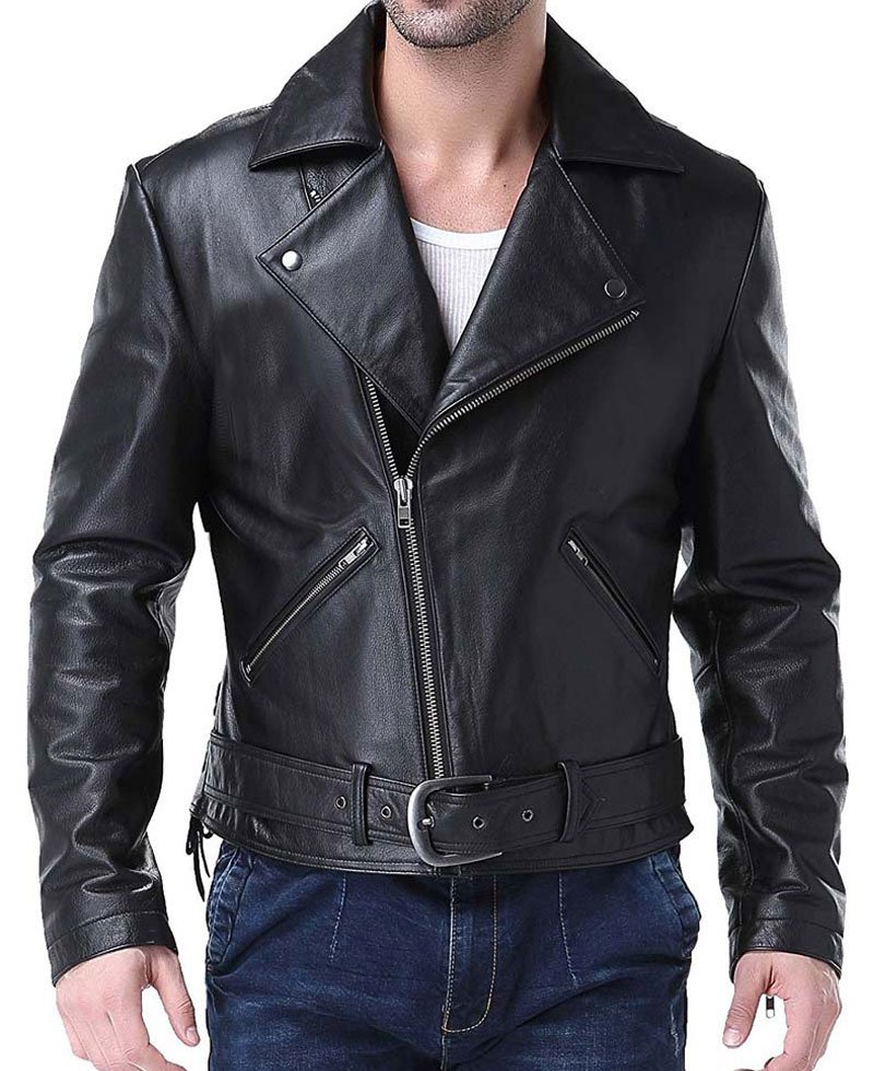 Ghost Rider Film Johnny Blaze Motorcycle Leather Jacket