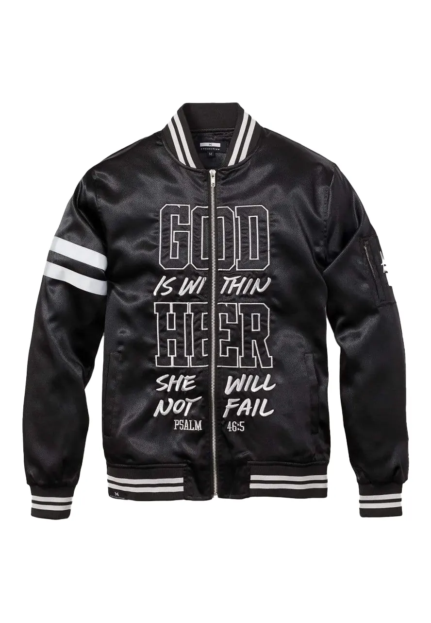 God Is Within Her Jacket