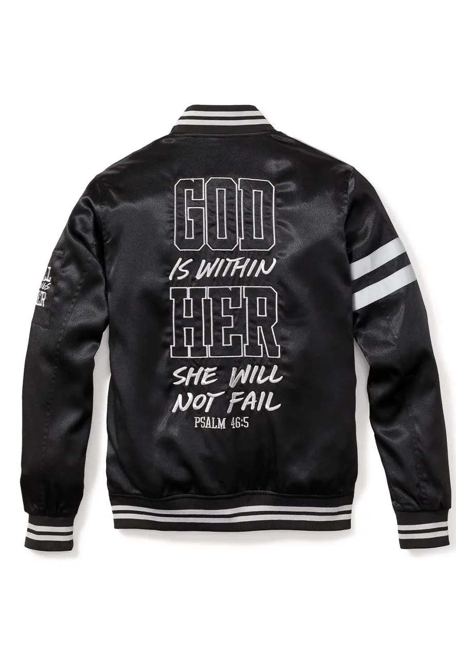God Is Within Her Jacket