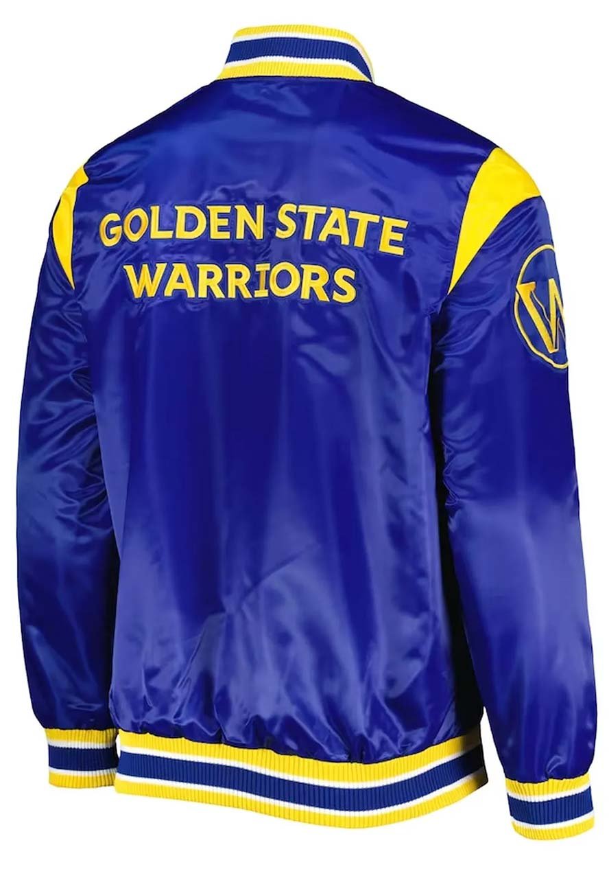 Golden State Warriors Force Play Varsity Jacket