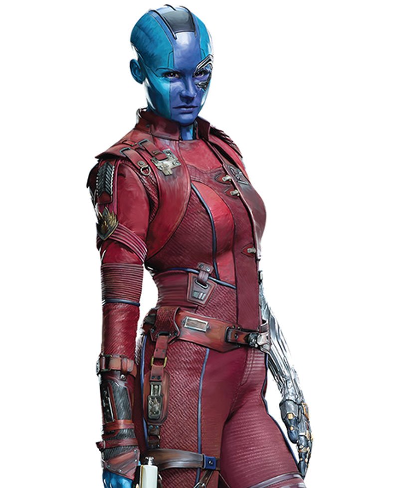 Karen Gillan Guardians of The Galaxy Vol 2 Nebula Leather Jacket