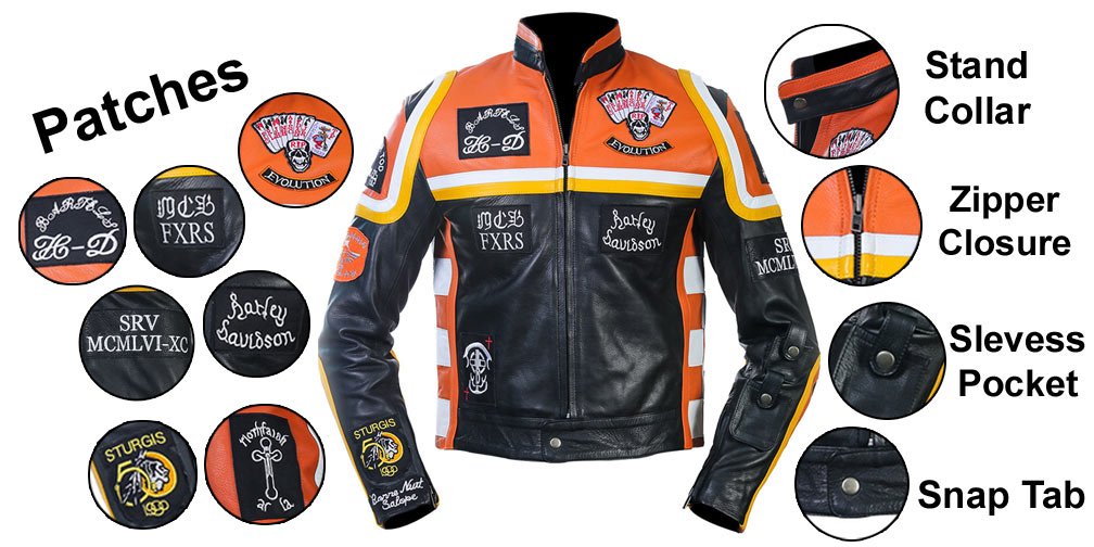  Harley  Davidson  and The Marlboro  Man  Jacket  FilmsJackets