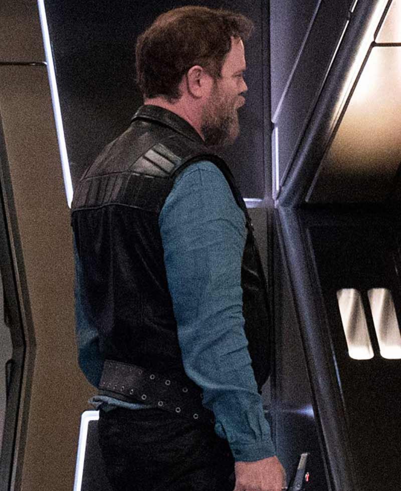 Rainn Wilson Star Trek Discovery Leather Vest