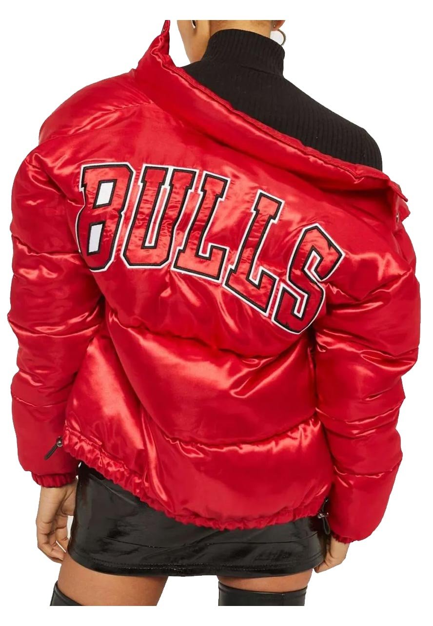 High School Chicago Bulls Puffer Jacket