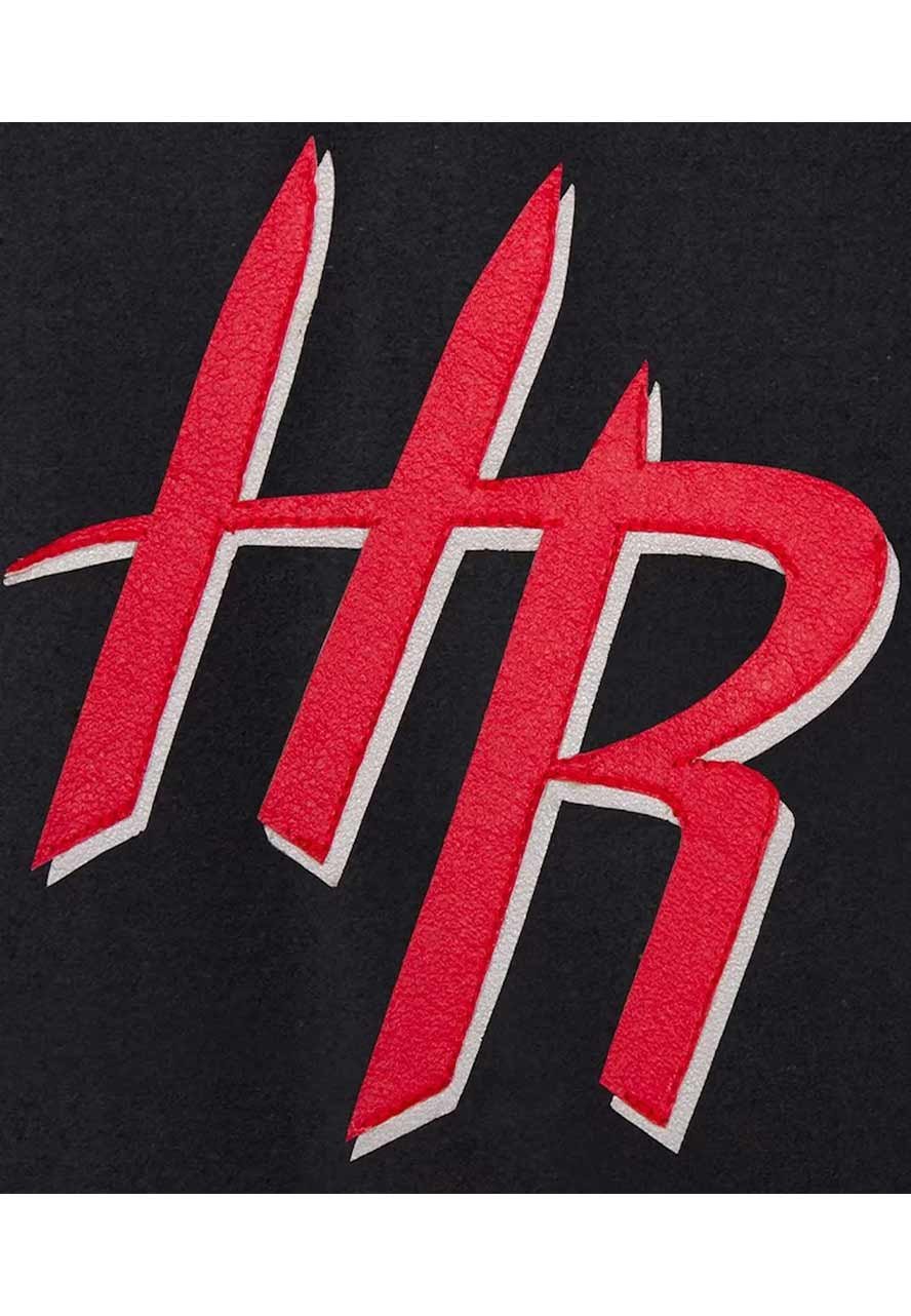 Houston Rockets Black Varsity Jacket