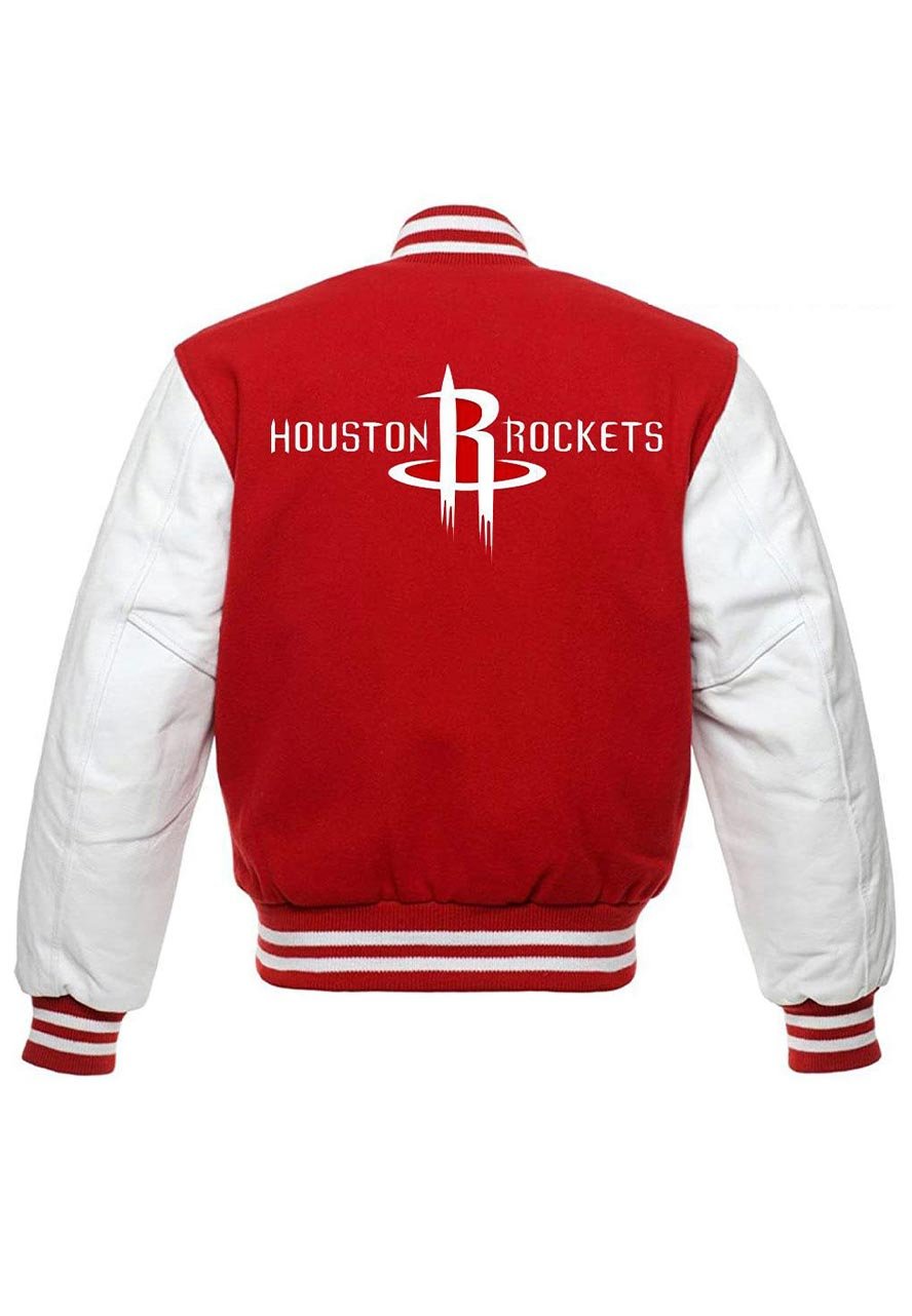 Houston Rockets NBA Varsity Red Jacket
