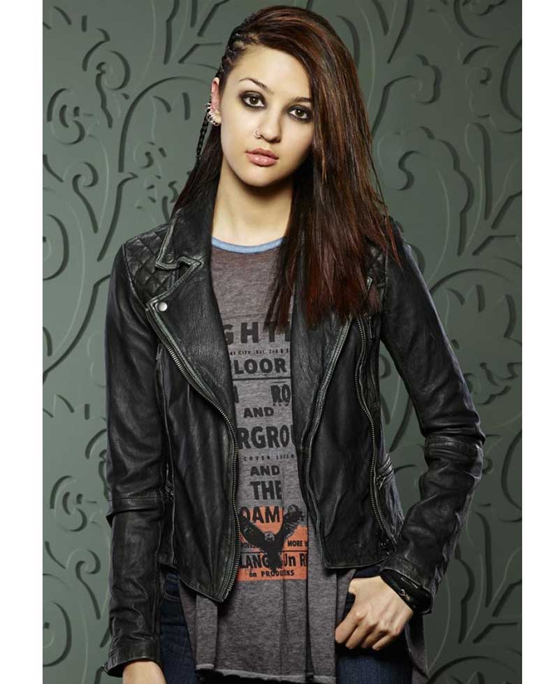 Biker How To Get Away With Rebecca Sutter Leather Jacket How To Get Away With Katie Findlay Black Leather Jacket