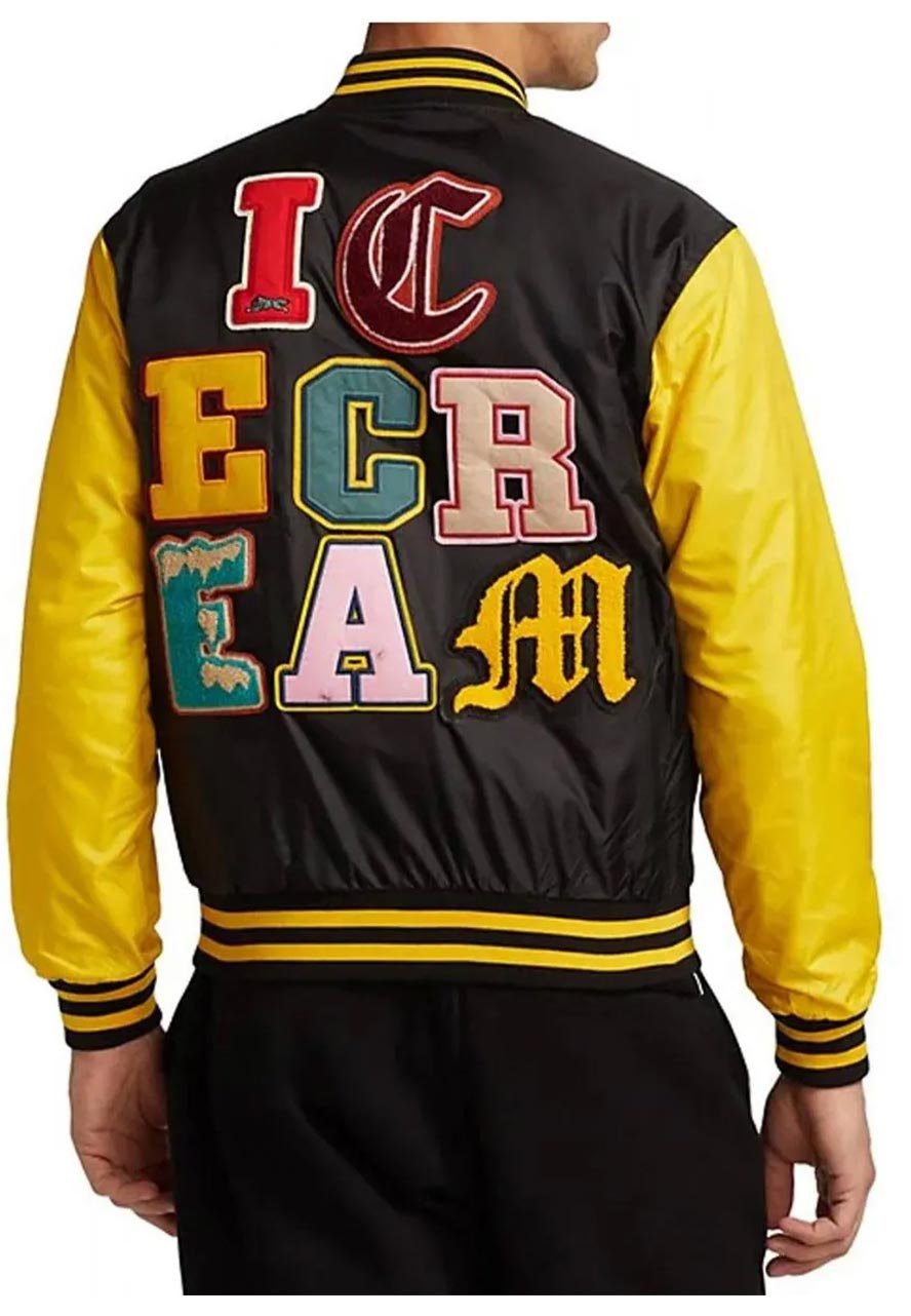 Icecream Static Varsity Jacket