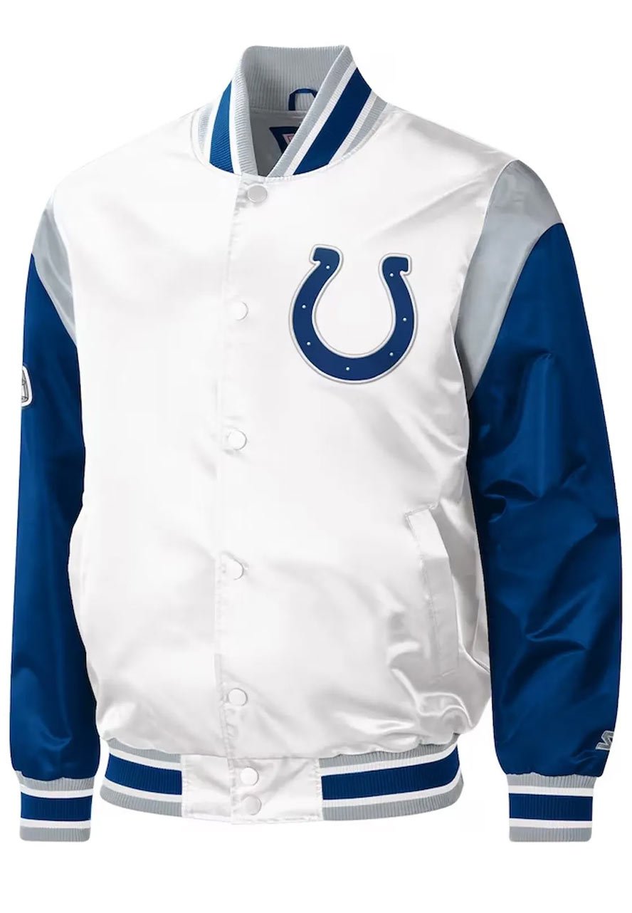 Indianapolis Colts Throwback Varsity Jacket