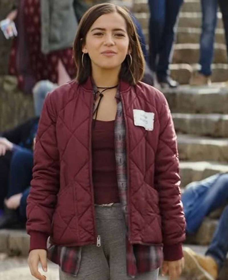 Isabela Moner Instant Family Quilted Jacket