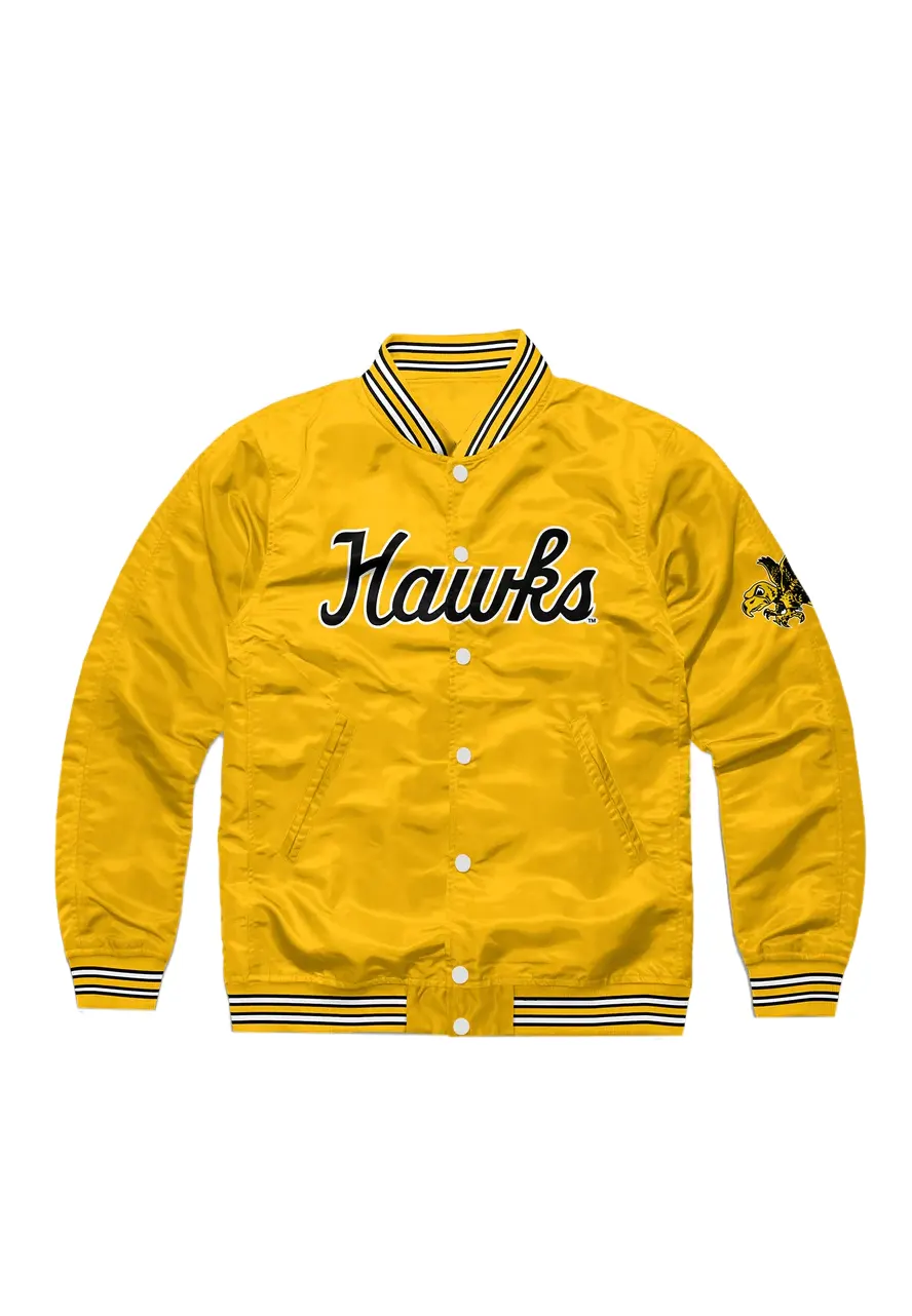 Iowa Hawks Height Varsity Jacket