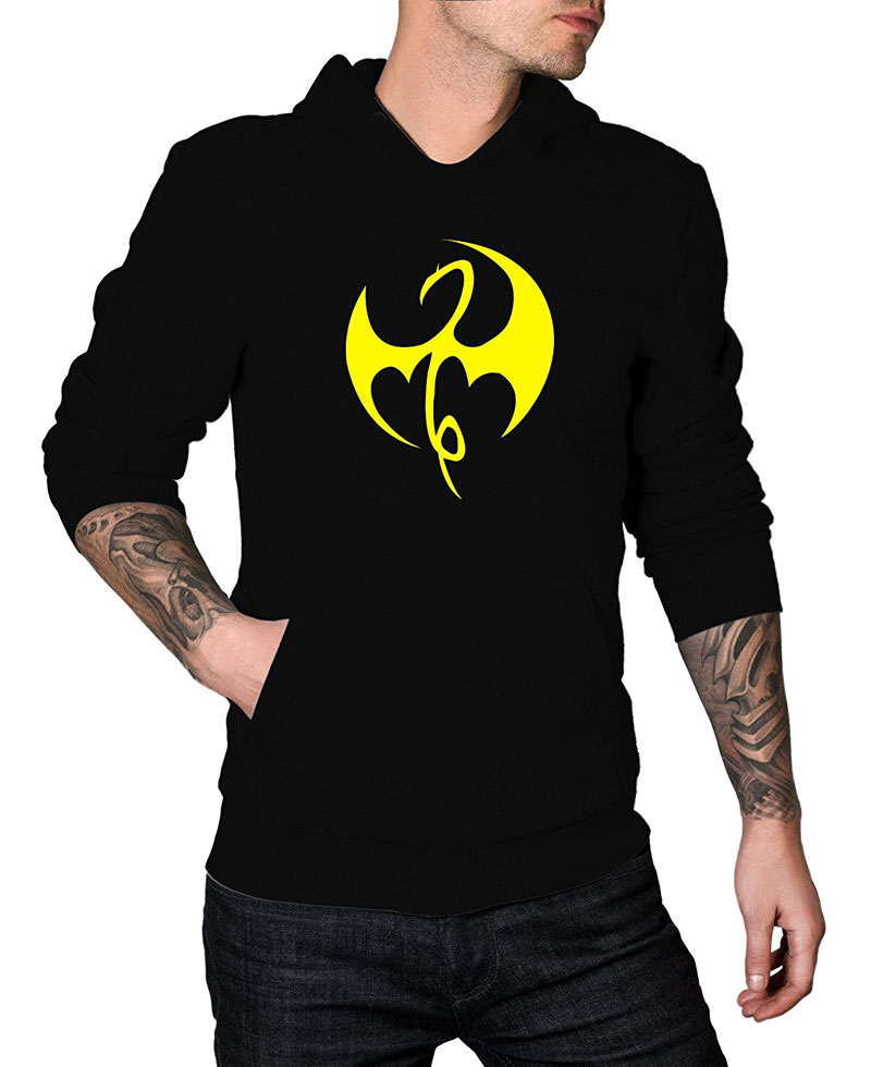 Men's Iron Fist Black Hoodie