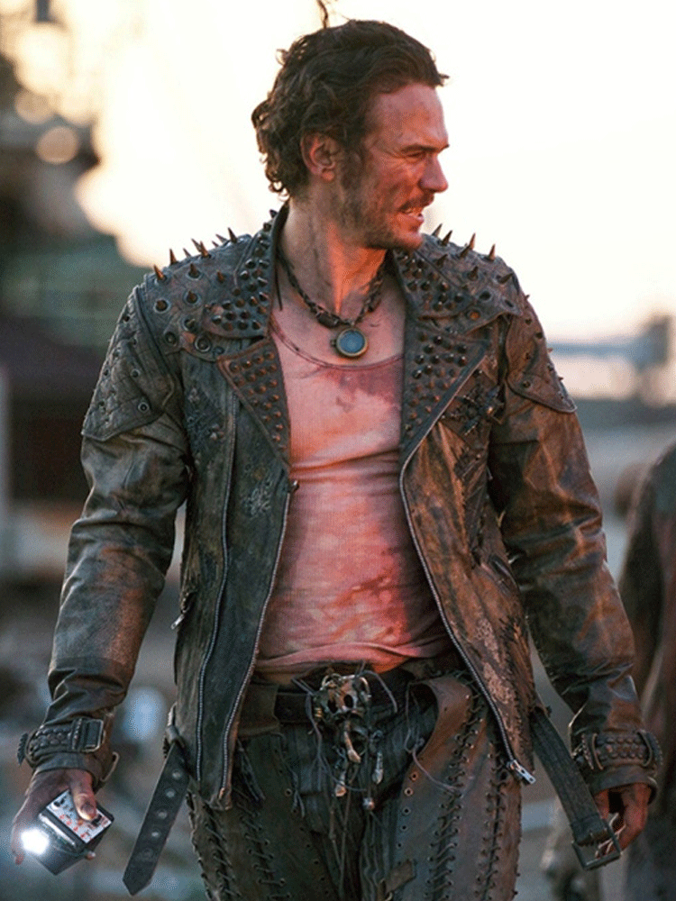 James Franco Future Warlord Leather Jacket