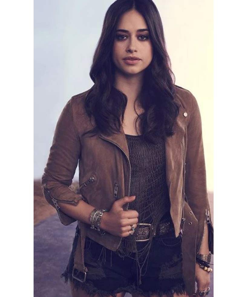 Jeanine Mason Roswell Brown Jacket