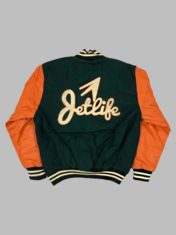 Jet Life Varsity Green Jacket