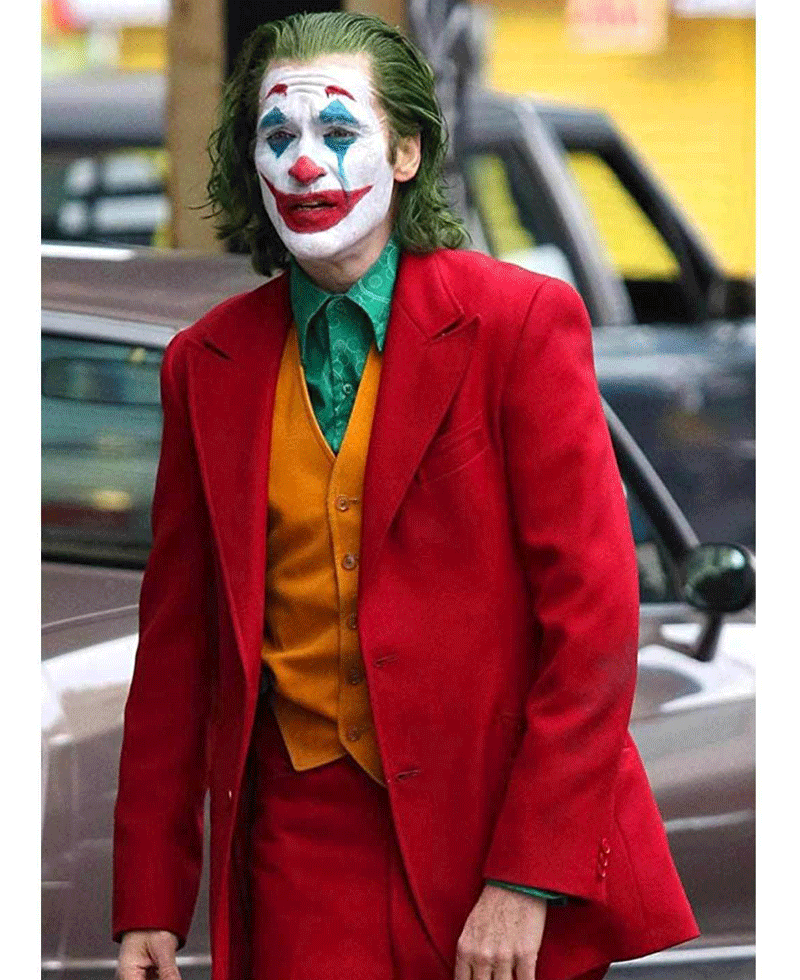 Joker Joaquin Phoenix Red Coat