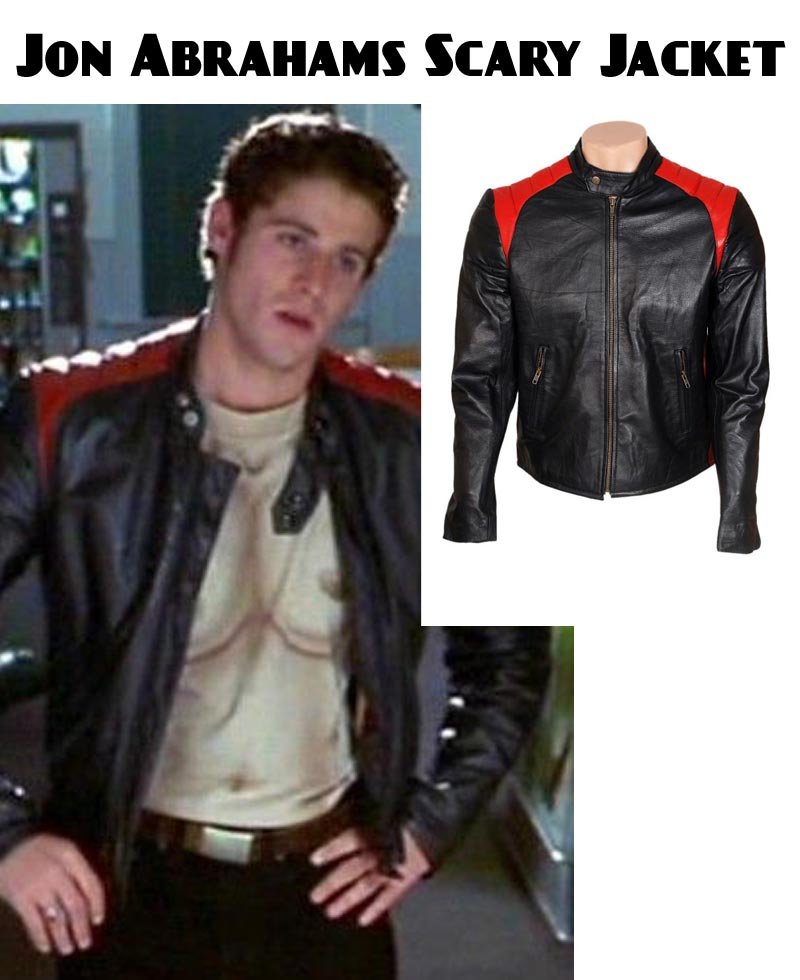 Jon Abrahams Scary Movie Leather Jacket