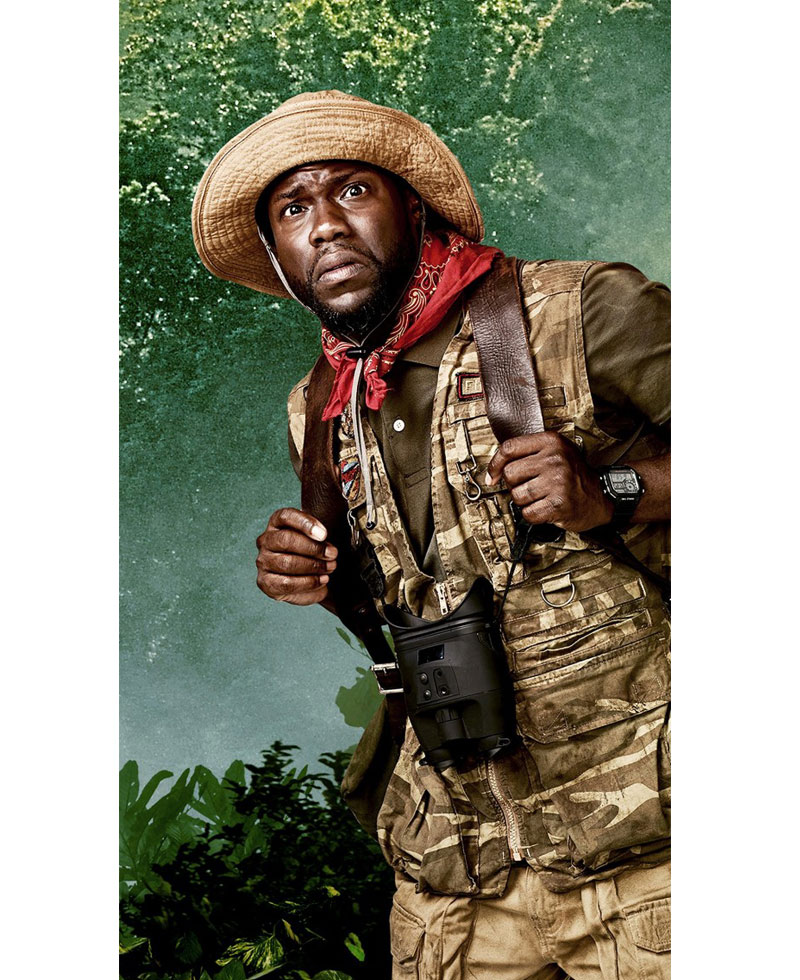 Kevin Hart Cotton Military Jumanji 3 Vest - Films Jackets