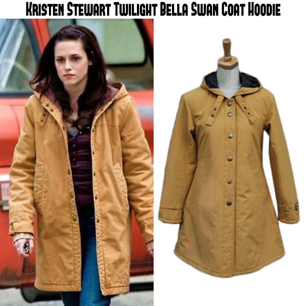 Kristen Stewart Twilight Bella Hooded Coat