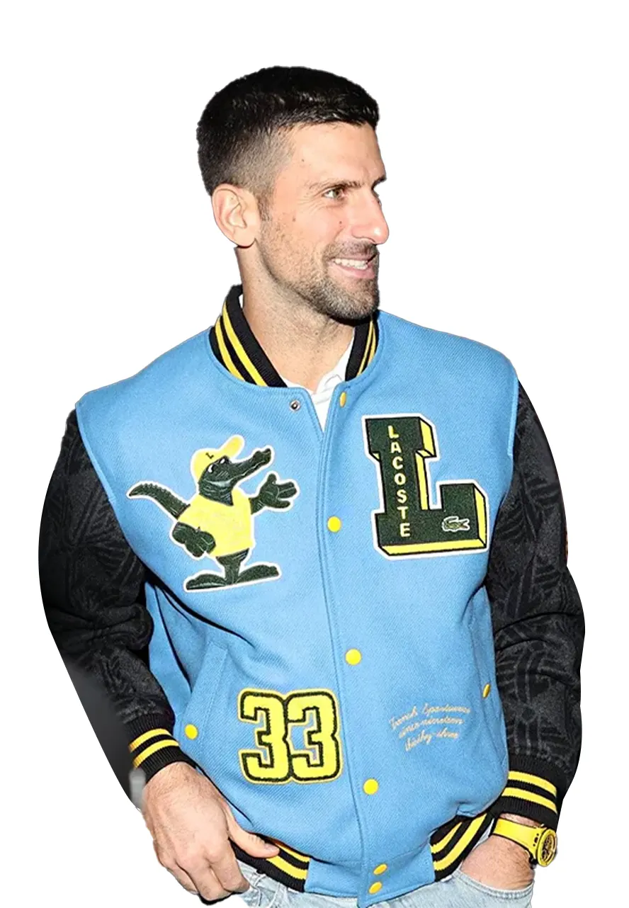 Lacoste Novak Djokovic Varsity Jacket