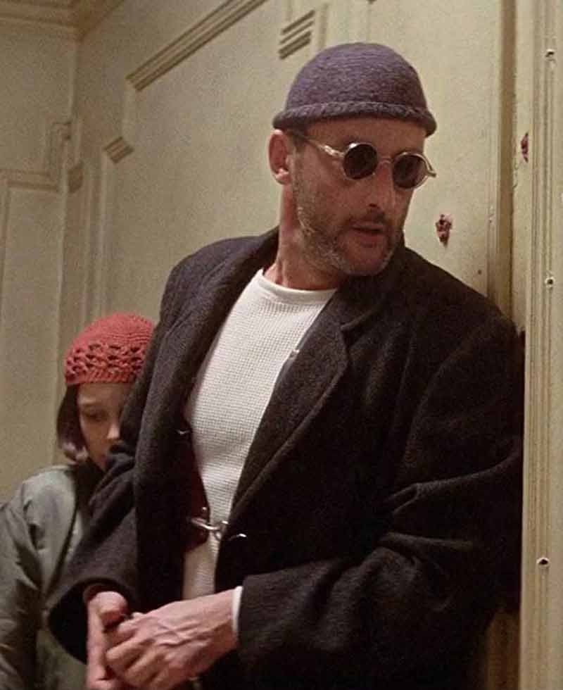 Leon The Professional Jean Reno Trench Coat