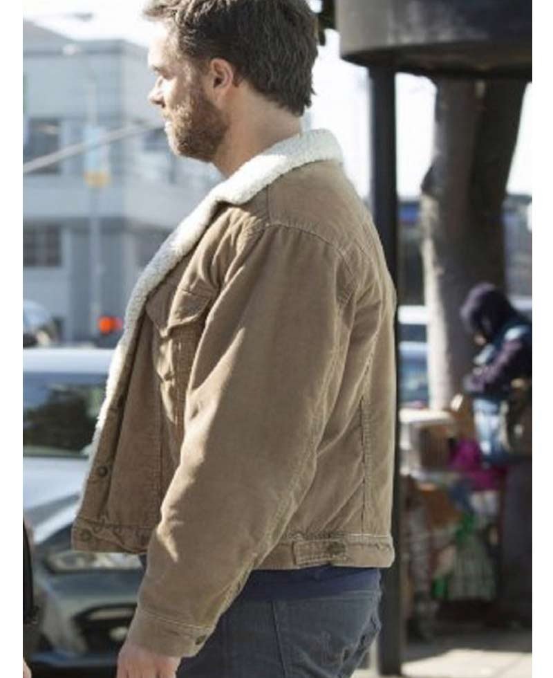 Looking The Movie Murray Bartlett Shearling Jacket