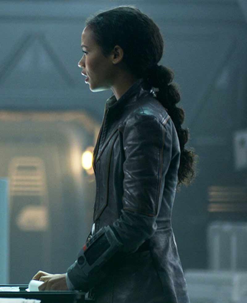 Lost In Space Taylor Russell Leather Jacket