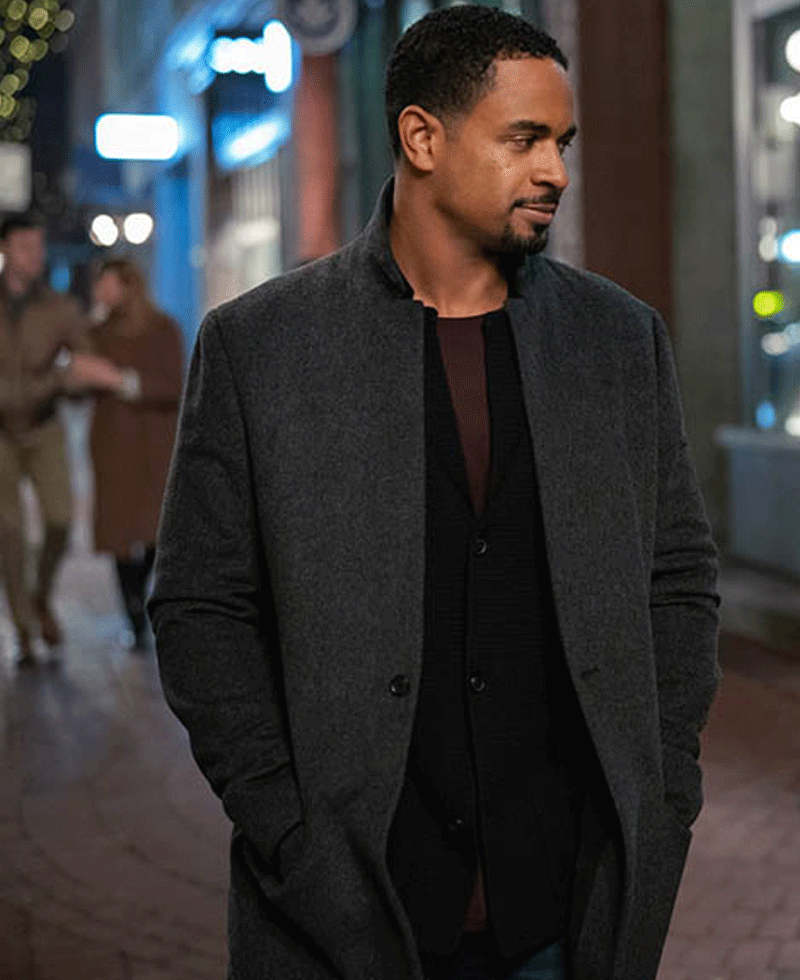 Damon Wayans Jr Love Guaranteed Black Coat Damon Wayans Jr Love Guaranteed Black Coat